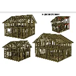 Проект двухэтажного каркасного дома 8000х7000 мм