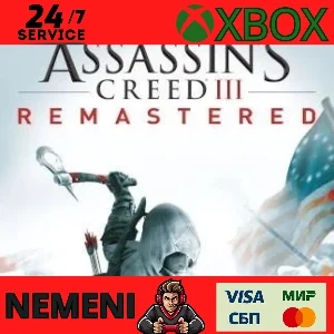 ASSASSIN´S CREED III REMASTERED XBOX ONE SERIES X/S KEY