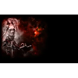 Steam фон профиля Space girl