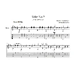 Вальс No.2 Дмитрий Шостакович для гитары