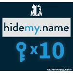 VPN HideMy.name ✅ 10 ключей по 24 часа каждый
