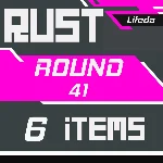 РАСТ ПРЕДМЕТЫ【ТВИЧ ДРОПЫ】Раунд 41 | 6 СКИНОВ + ПОДАРОК