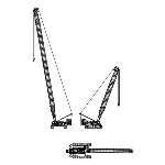Динамически изменяемый блок крана Liebherr LR1300
