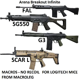 Arena Breakout Infinite. Скрипты для logitech. Пак 6