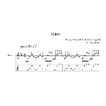 Tears (Джанго Рейнхардт) для гитары