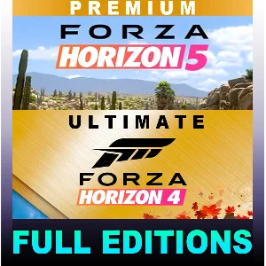 ・FORZA HORIZON 5 PREMIUM + FH4ULT + 400 ИГР・ОНЛАЙН・PC