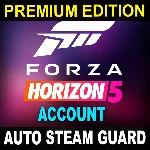 FORZA HORIZON 5・PREMIUM・STEAM АККАУНТ・AUTO STEAM GUARD