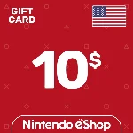 Nintendo eShop Gift Card 10 USD US-region (Моментально)