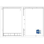 Бланк ГОСТ 3.1105-2011 форма 5 и 5а в Word