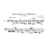 Бетховен  Соната №8, Патетическая 2 часть для гитары