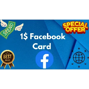 💵1$ Card For FACEBOOK ADS🔥⭐
