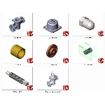 Клапан перепускной МЧ00.01.00.00 solidworks
