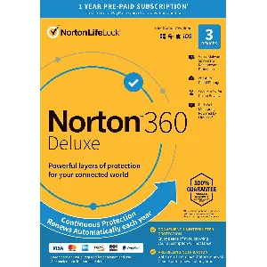 Norton 360 Deluxe   3 devices / 90 дней (Global)