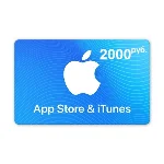 🍎 iTunes Gift Card (Россия) 2000