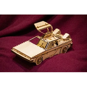 DeLorean DMC-12 макет для лазерной резки DXF SVG CDR AI