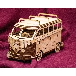 Wolkswagen автобус файлы для лазерной резки