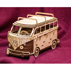Wolkswagen автобус файлы для лазерной резки