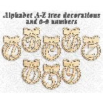 Алфавит Шарики буквы a-z, цифры 0-9 для лазерной резки