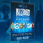 500 РУБ BLIZZARD BATTLE.NET RUS+СНГ | КАРТА ОПЛАТЫ