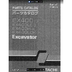 HITACHI EX400-3 КАТАЛОГ ЗАПЧАСТЕЙ ЭКСКАВАТОР