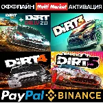 DiRT Rally+DiRT Rally 2.0+DIRT 3+DiRT 4+DiRT 5 ВСЕ DLC