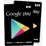 Google Play Gift Card (ТОЛЬКО США) 10 - 100