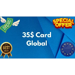 💵35$ Card Global🌎All Services/Subscriptions/Others✅