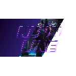 Современная неоновая надпись крутой светящийся эффект