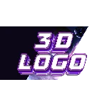 Крутая объемная многослойная 3Д надпись для шапки канал