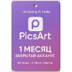 PicsArt Pro Gold 1 месяца , Windows,Android, iPhone