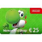 🎁 КАРТА ОПЛАТЫ NINTENDO ESHOP — 25 EUR [EU] | СКИДКИ