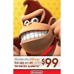 🎁 КАРТА ОПЛАТЫ NINTENDO ESHOP — 99 USD [USA]