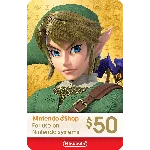 🎁 КАРТА ОПЛАТЫ NINTENDO ESHOP — 50 USD [USA]