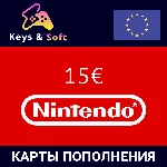 ✅Nintendo🔥Gift Card -    15 € 🇪🇺 (EU) Без комиссии