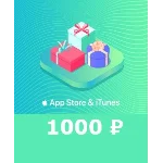 1000 руб App Store iTunes Cертификат пополнения RUS ₽