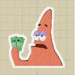 Дизайн машинной вышивки "Патрик"