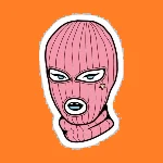 Дизайн машинной вышивки "Маска"