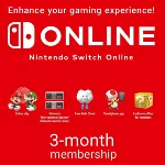 NINTENDO SWITCH ONLINE GIFT CARD 3 МЕСЯЦА ✅(EU) КЛЮЧ