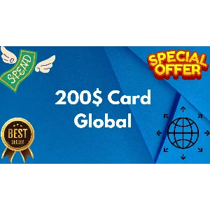 💵200$ Card Global🌎All Services/Subscriptions/Others✅