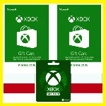 ⭐️ВСЕ КАРТЫ⭐🇵🇱Xbox Live Gift Card 100-600 PLN(Польша)