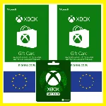 ⭐️ВСЕ КАРТЫ⭐🇪🇺Xbox Live Gift Card 5-200 EURO (Европа)