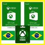 ⭐️ВСЕ КАРТЫ⭐🇧🇷Xbox Live Gift Card 5-800 BRL(Бразилия)