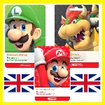 ⭐️ВСЕ КАРТЫ⭐🇬🇧Nintendo eShop Gift Card 15-150 GBP(UK)