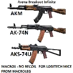 Arena Breakout Infinite. Скрипты для logitech. Пак 3