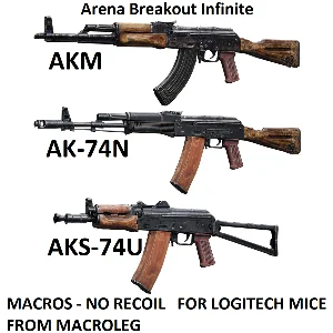 Arena Breakout Infinite. Скрипты для logitech. Пак 3