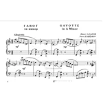 9с11 Гавот ля минор, Павел ЗАХАРОВ / для ф-но соло