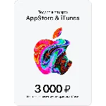 🍏Подарочная карта Apple App Store & iTunes 3000 руб🔥