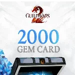 GUILD WARS 2 2000 GEMS CARD ✅GLOBAL КЛЮЧ