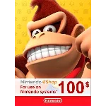 🎁 КАРТА ОПЛАТЫ NINTENDO ESHOP — 100 USD [USA]