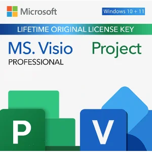 🔵MICROSOFT VISIO / PROJECT 2019 - 2024 PRO 💯 ГАРАНТИЯ